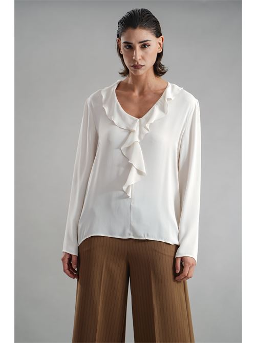 Casacca in misto seta 1 One | GG0030AVORIO